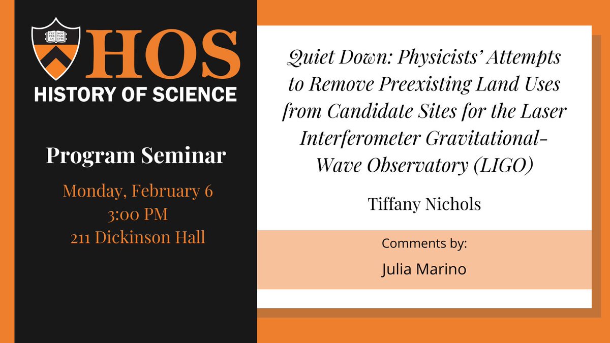 February 6, 2023

Quiet Down: Physicists’ Attempts to Remove Preexisting Land Uses from Candidate Sites for the Laser Interferometer Gravitational-Wave Observatory (LIGO)

By Tiffany Nichols with comments by Julia Marino

🔗ow.ly/3Ecf50MIjeC