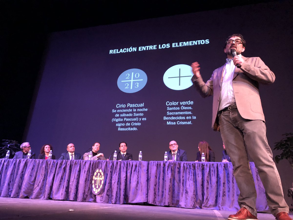 El autor del Cartel, José Antonio Perona <a href="/perona_j/">José Antonio Perona</a>, explica el simbolismo de su obra, profundamente católica. 

#Cuenca #SemanaSantaCuenca #SemanaSanta2023 #SSantaCuenca23 #SemanaSanta #CartelCuenca2023 #CartelSemanaSantaCuenca23