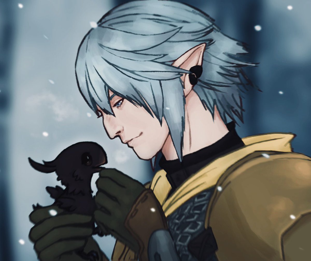 soap_68's tweet image. of the silver fuller #haurchefant #ffxiv #FFXIVART