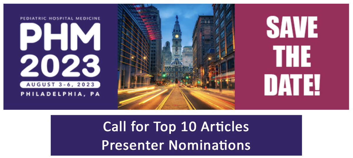 📣🚨 Attention #PHMTwitter 🚨📣

❓Know someone who is❓
🎇 Engaging
🔎 Informative
🛝 Playful

Nominate them for Top 🔟 Presenters; self-nominations encouraged!

Upload a short 🎥  presenting a mock article by
🗓️ February 17th 🗓️

DM for more info

Apply: surveymonkey.com/r/FHKXD3H