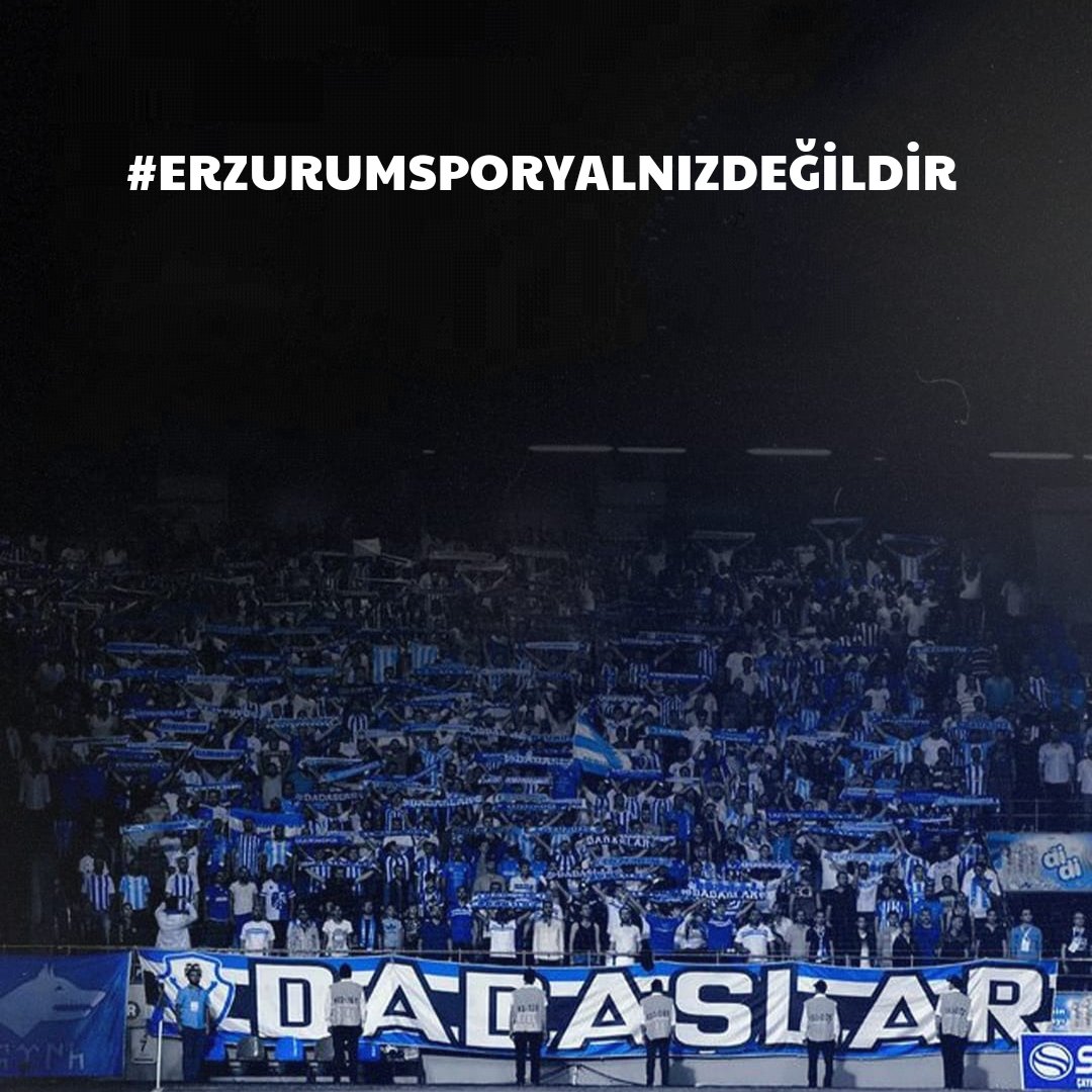#ErzurumSporYalnızDeğildir