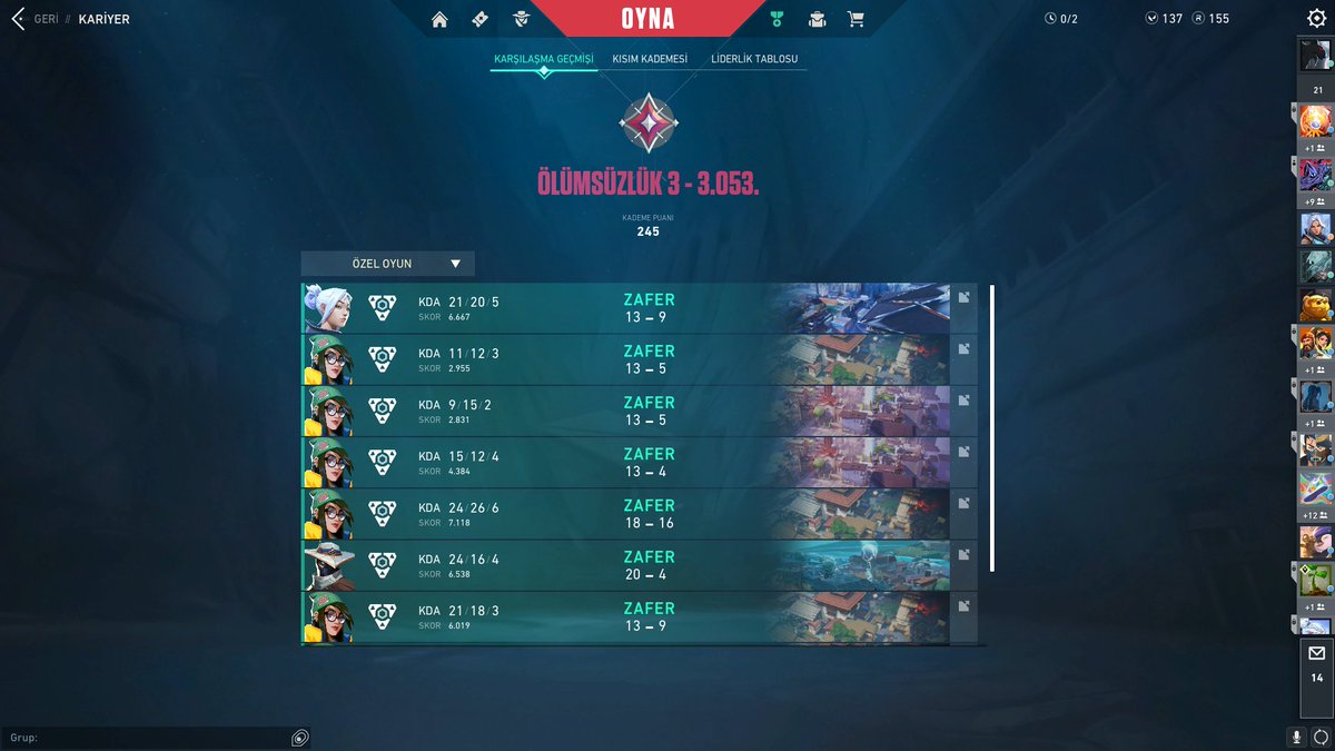 Westeros League Cup Finalde namağlup 1. olarak tamamladık wp beyler <a href="/jupiterfps2/">Durukan</a> <a href="/lhiwhavl/">eren</a> <a href="/barosvlr/">Baran KESKİN</a> <a href="/meryfps/">mert</a>