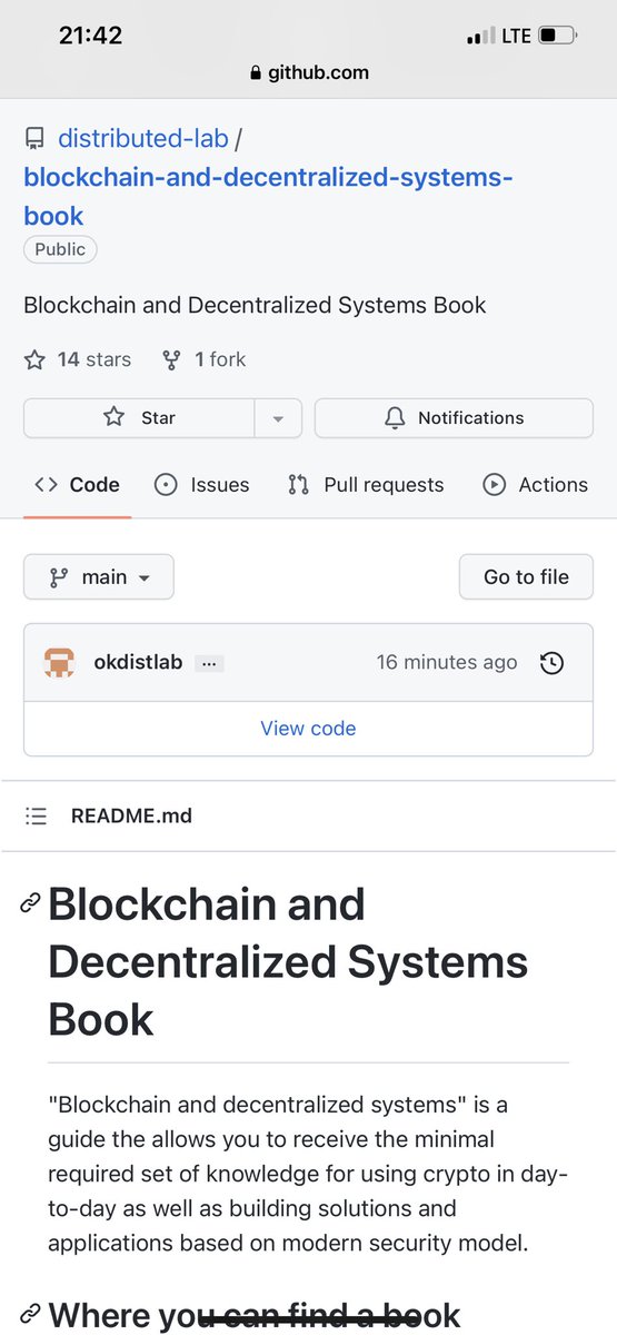 All our books will be soon on github. This is the first one - github.com/distributed-la…. Soon we will also announce an opensource web3 store that can sell digital content in NFT form and accept all crypto.