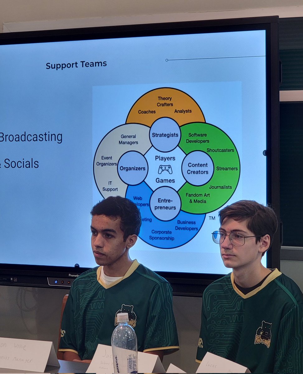 If you're wondering about the "why" of eSports - let the <a href="/FSHISD/">Fort Sam Houston ISD</a> students educate you. 
Dynamic. 
Inclusive. 
Articulate.
Impressive.
<a href="/sjhkershner/">Stephanie Kershner</a> <a href="/mrtoblerstech/">Wacey Tobler</a> <a href="/JDaileyPerkins/">JDP</a> <a href="/dodeagrants/">DoDEA ETAC</a> <a href="/CyberBytesFound/">Cyber Bytes Foundation</a>