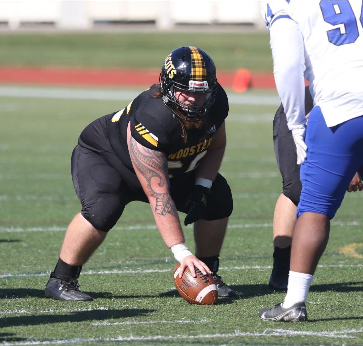 CFB247's tweet photo. Bryce Kamphues 
The College of Wooster, Offensive Line 2021-2024 https://t.co/FcHDWTbFiU
