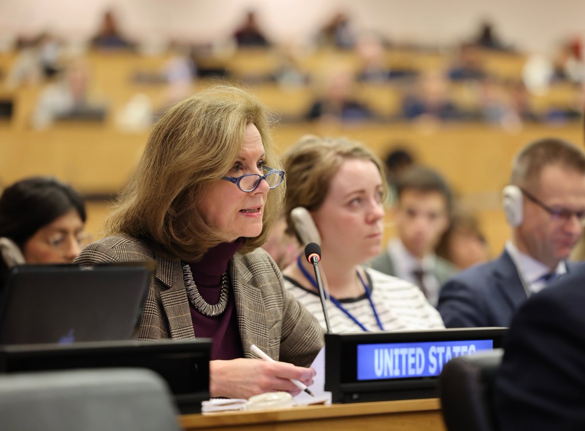 unfpachief's tweet photo. Engaging discussion today with @UN Member States at the @UNFPA Executive Board. We are ever grateful for the support of our many government partners, which allows us to keep moving forward and delivering for the women, girls and young people we serve.

#UNFPAEB #PartnersAtCore https://t.co/nmX8rvyaQh
