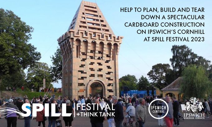 FibreBoxAssn's tweet photo. The English town of #Ipswich is looking for cardboard construction ideas for the 2023 #SpillFestival. All are welcome! Bring your boxes, create a monumental structure and then enjoy in the destruction of this very creation. https://t.co/LeX5ZkQkuN
#Olivier Grossetête #lostcastles https://t.co/DKXwZCWHiz