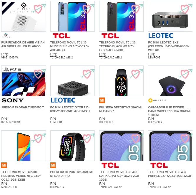 Infowork_iw's tweet photo. Esos productos que nos tienen enamoraos 🥰🥰están disponibles en https://t.co/kx34kM1Hmd
🧡🏹🧡
@tclmobilees @leoteccomputer @Sony @XiaomiEspana @jataytuhogar #Infowork #ClientesQueGananMas #Mayorista #soluciones #profesionales #canalIT https://t.co/p7wKr1gufe