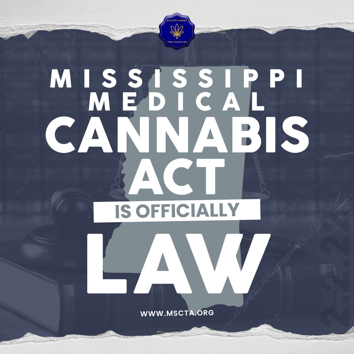 Today is the one-year anniversary of the Mississippi Medical Cannabis Act being signed into law by Governor Tate Reeves.  We would not be here without the hard work of many who made this possible!
