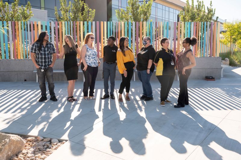 NevadaStateU's tweet photo. We are proud that 17% of our current staff and faculty are Nevada State alumni. #ScorpionSuccess #NevadaState @NSCAlumni https://t.co/XtVrcxTi7M