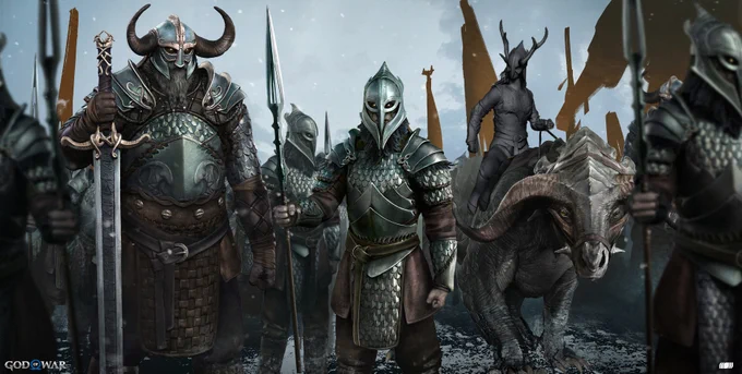 The Art of God of War Ragnarok - 130+ ArtworksGallery and Details :  