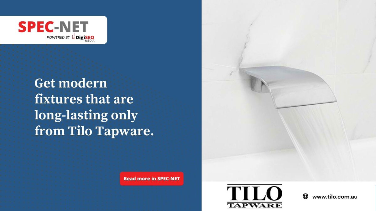 specnetters's tweet image. Waterfall Spout for Modern Bathrooms from Tilo Tapware (SEE: zcu.io/iQY4) #bathrooms #design #spouts #TiloTapware