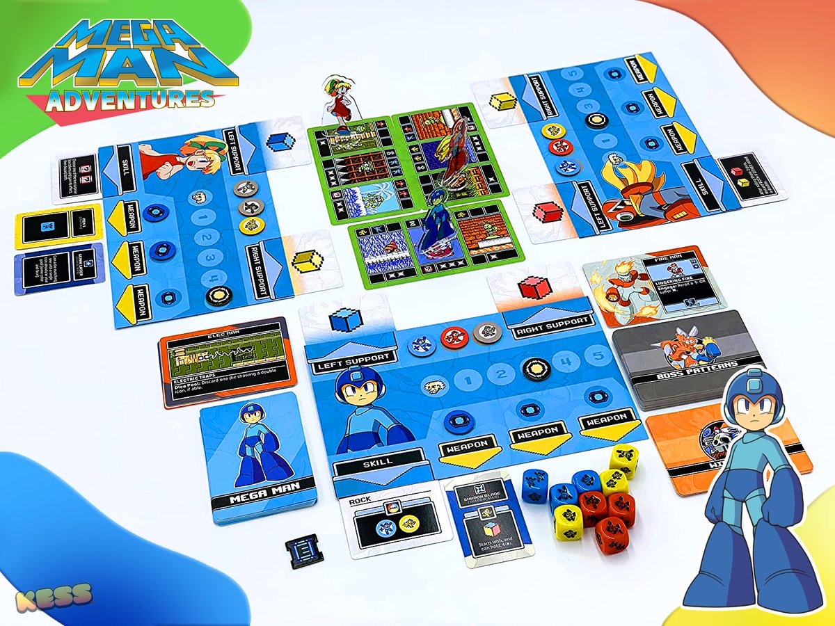 KessPlay's tweet photo. Our Mega Man Adventures game was featured on https://t.co/VxDfbYXZUq as a sweet gift for couples this Valentine's day!
#MegaManAdventures #boardgame #capcom #blacklistgames #kessco #kesstoys #boardgamer #boardgames #megaman #valentinesday #vaneltinesdaygifts https://t.co/yml8SAIjbw