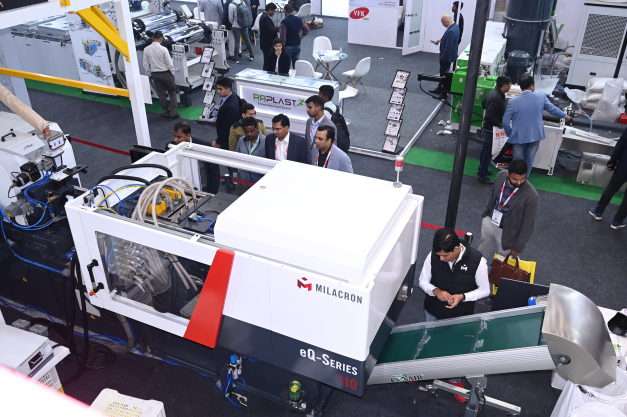 Milacron's tweet photo. Questions about the eQ? Stop by Hall 6, Stall D3 to learn more!
#milacron #shapewhatmattersfortomorrow #injectionmolding #moldtechnology #plastIndia #plastIndia2023 https://t.co/RohWunhlwT