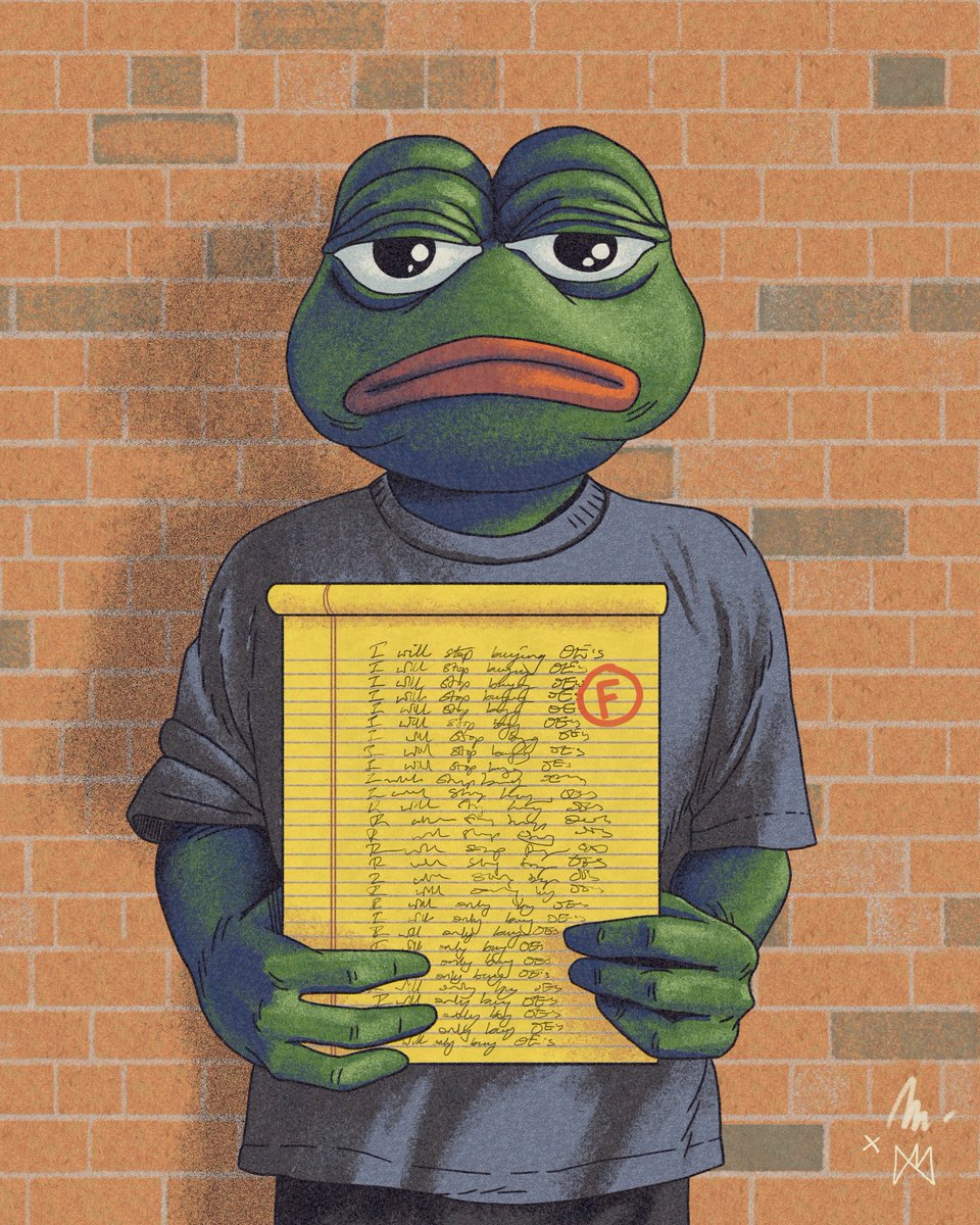 Entering the PEPYE ART CONTEST

Couldn’t resist joining in on the fun courtesy of <a href="/weplrl/">PLRL</a> (<a href="/MannayWorld/">Mannay 🌹</a> x <a href="/a_marrast/">Anton Marrast</a>) and their CC0 piece 👇

‘I will stop buying OE’s’