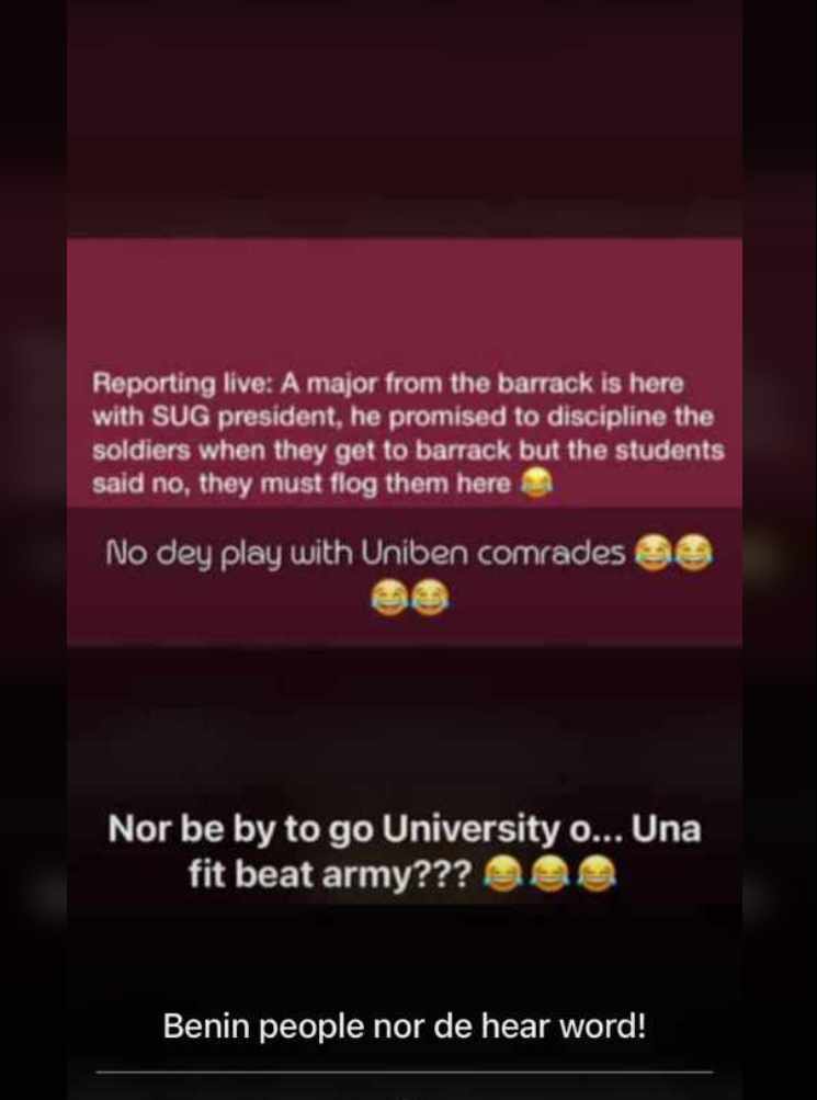Daht_benin_boy's tweet photo. @bod_republic 😂💔 uniben has done it🥺 https://t.co/4fwt0P8HqO