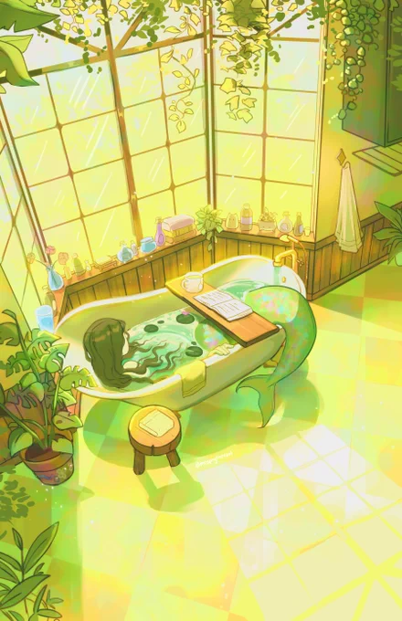 bathtub mermaid 
