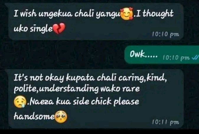 Huyu ananidanganya ndio anitumie aniache..😂😂