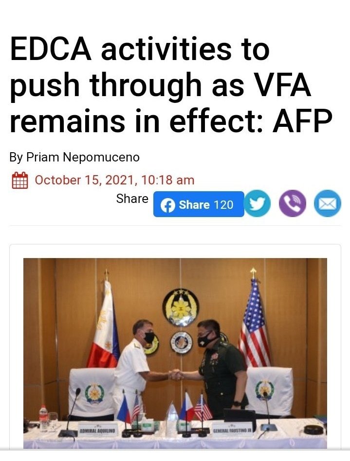 nung si FPRRD ang nag push (agree) sa EDCA, okay lang sa mga kakamPURE.. kesyo may dahilan naman daw.. 
nung si PBBM na, galit na galit sila. 
kung anu-ano ng kanegahan mga pinagsasabi.
double standard talaga, PI.