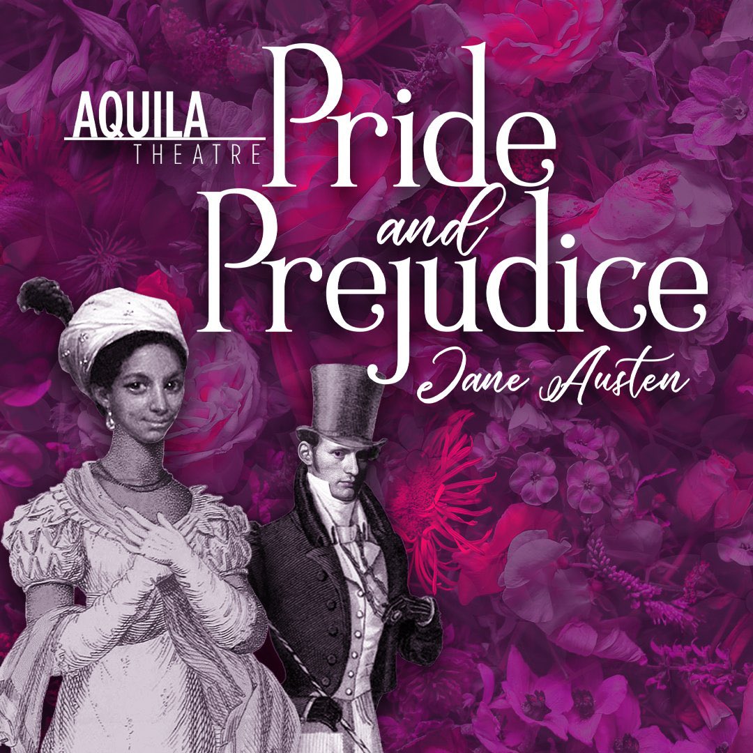 AquilaTheatre's tweet photo. (1/2) After a couple of days off, the amazing cast/crew is back with a full weekend of performances in Asheville NC at the Diana Wortham Theatre @worthamarts 

Pride and Prejudice - Fri 2/3 8pm (Preshow Talk 7pm) 
Julius Caesar - Sat 2/4 8pm (Preshow Talk 7pm), Mon 2/6 10am https://t.co/QJOr34eoU9