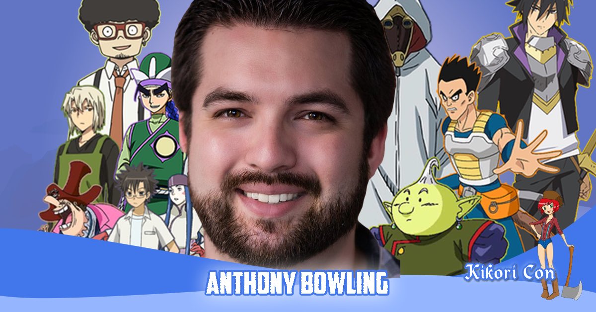 KikoriCon's tweet photo. ❄️GUEST ANNOUNCEMENT❄️

PLEASE WELCOME ANTHONY BOWLING TO KIKORI CON!

Anthony has been working as a voice actor for Funimation since 2014 and performed in and directed many of their shows since then!

For a full list of his credits you can check out @Bowling4anime or his website https://t.co/7EMkHFa4E5