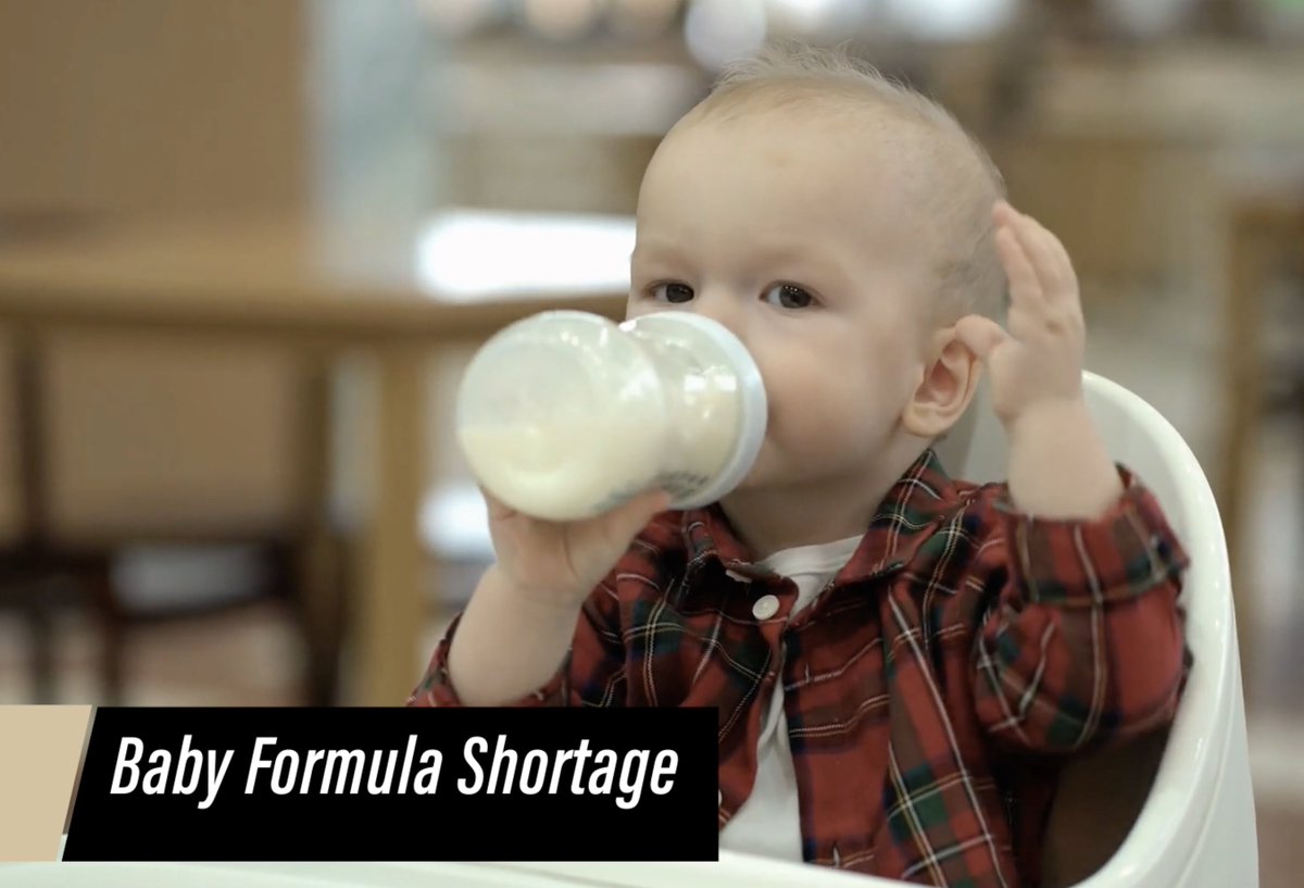 PurdueAgEcon's tweet image. Baby #FormulaShortage of 2022 - Purdue Ag Economists examined the #InfantFormulaCrisis and found a lack of response, coverage, and educational campaigns worsened panic. Research by Drs. Jung, 
@ProfWidmar &amp;amp; Ellison. youtu.be/82KpFLGNCLA