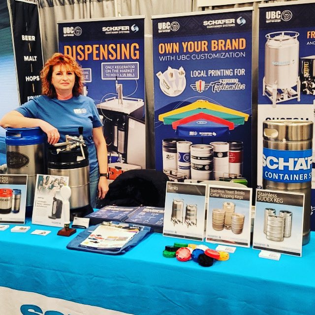 UBCGroupUSA's tweet image. Our team is ready to meet and great you at our booth #221 at #cidercon2023. Stop by to get the specials we have tailored for you! #ubcgroupusa #kegs #schaeferkegs