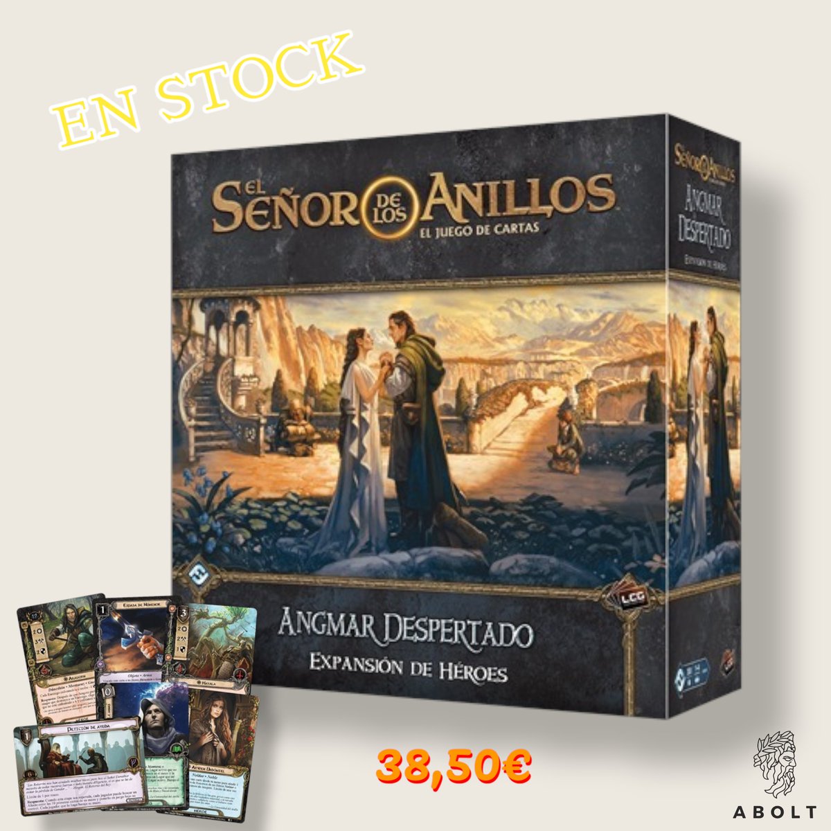 abolt_es's tweet photo. La expansión de Héroes Angmar Despertado puede utilizarse para construir o mejorar los mazos de los Jugadores de cualquier escenario o campaña de El Señor de los Anillos: El Juego de Cartas.

https://t.co/4Nhg4LLsxl

#ESDLA #angmardespertado #elseñordelosanillos https://t.co/XWRW43niH8