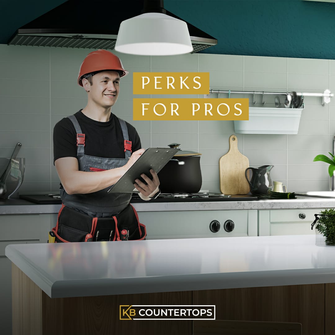 kbcountertops's tweet image. Become a KB Pro member today, and enjoy all the perks that come with it.

Learn more about KB Pro member benefits at kbcountertops.com/KB-pro-register and register today!

#kbpro #promember #forthepros #professionals #construction #contractors #generalcontractor #kbcountertops