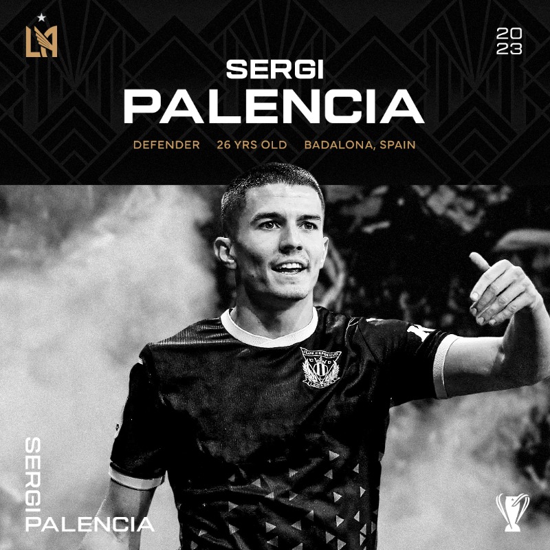 LAFC on Twitter "Sergi Palencia is Black & Gold. 📝 LAFC signs