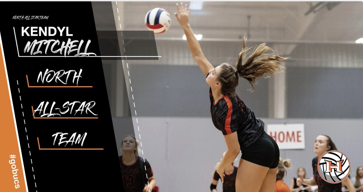 Hooverbucvball's tweet photo. Congratulations to Kendyl Mitchell and Kenzie Richards for being selected to compete on the AHSAA North All Star team! We are very proud of you!! https://t.co/NRJ0QhYGSm