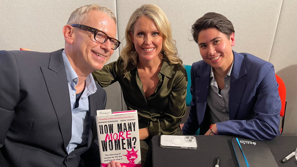 With my brilliant colleagues @suigenerisjen and @intlawninja at @DoughtyStPublic for the launch of their fantastic and important book #HowManyMoreWomen.