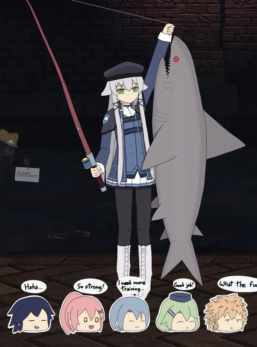 Out of every memorable moment in Cold Steel 3, Altina being able to fish and lift up a 5-foot shark is definitely one of them.
#TrailsofColdSteel #閃の軌跡 #アルティナ
