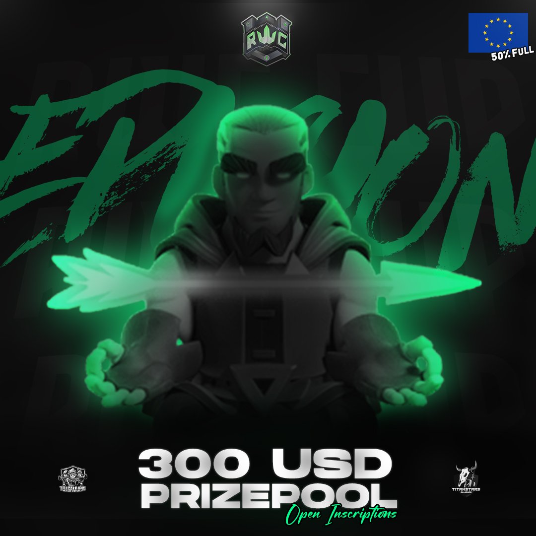 #RWC 2023 ×  E16

🇬🇧 OPEN INSCRIPTIONS 

"In our break, we have been improving the quality for all of you, we have a great game format,you still have a chance to participate 🏃" 

🔗Full Info
drive.google.com/file/d/1oAHeP0…

📨DM. for your place