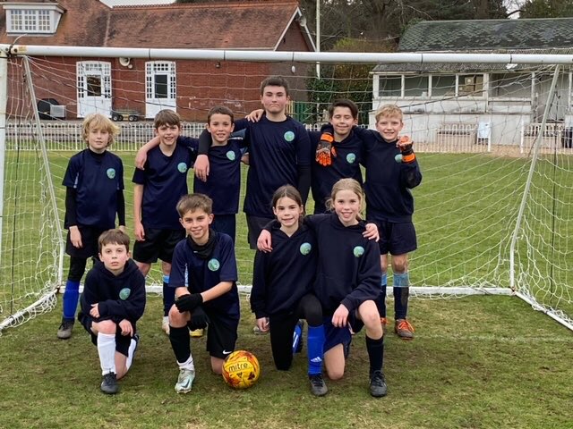 Well done to our year 6 football team - a well fought match!