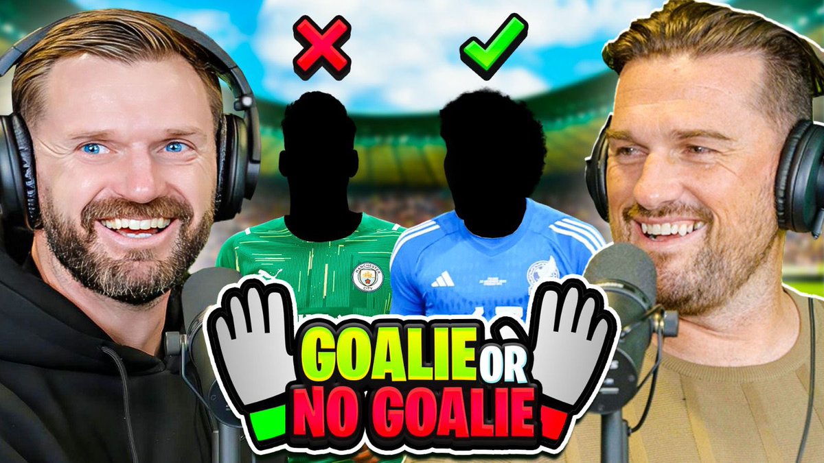 GOALIE or NO GOALIE? <a href="/Bigcuts/">Neil Cutler</a> EP #6 OUT NOW on YouTube ⚽️
youtu.be/F6LI1qcfwI4