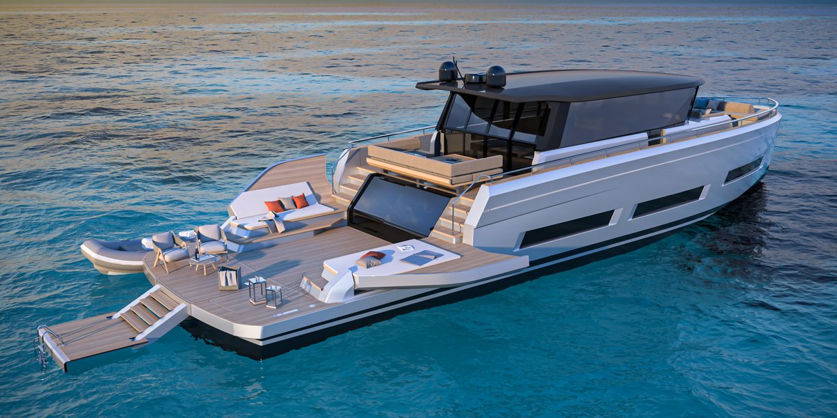 Pardo Yachts Unveils Plans For The New Pardo GT75.
The versatility of the Pardo GT75 begins in the aft area, where the Tender Garage and Beach Club versions are available.  
Read more online: argoyachting.com/pardo-yachts-u… #pardoyachts #argoyachting #italianyacht