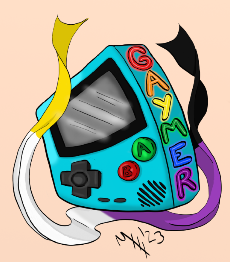 pride! Woot! #gaymer #pride #enbypride #enbyartist