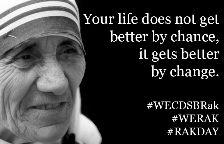 WECDSB's tweet photo. Please join students & staff not only the week of Feb 12-18, but every day by sharing the gift of kindness. @WECFoundation #WECDSBRak #RAKDAY #WERAK #YQG https://t.co/N4HWRTd08w