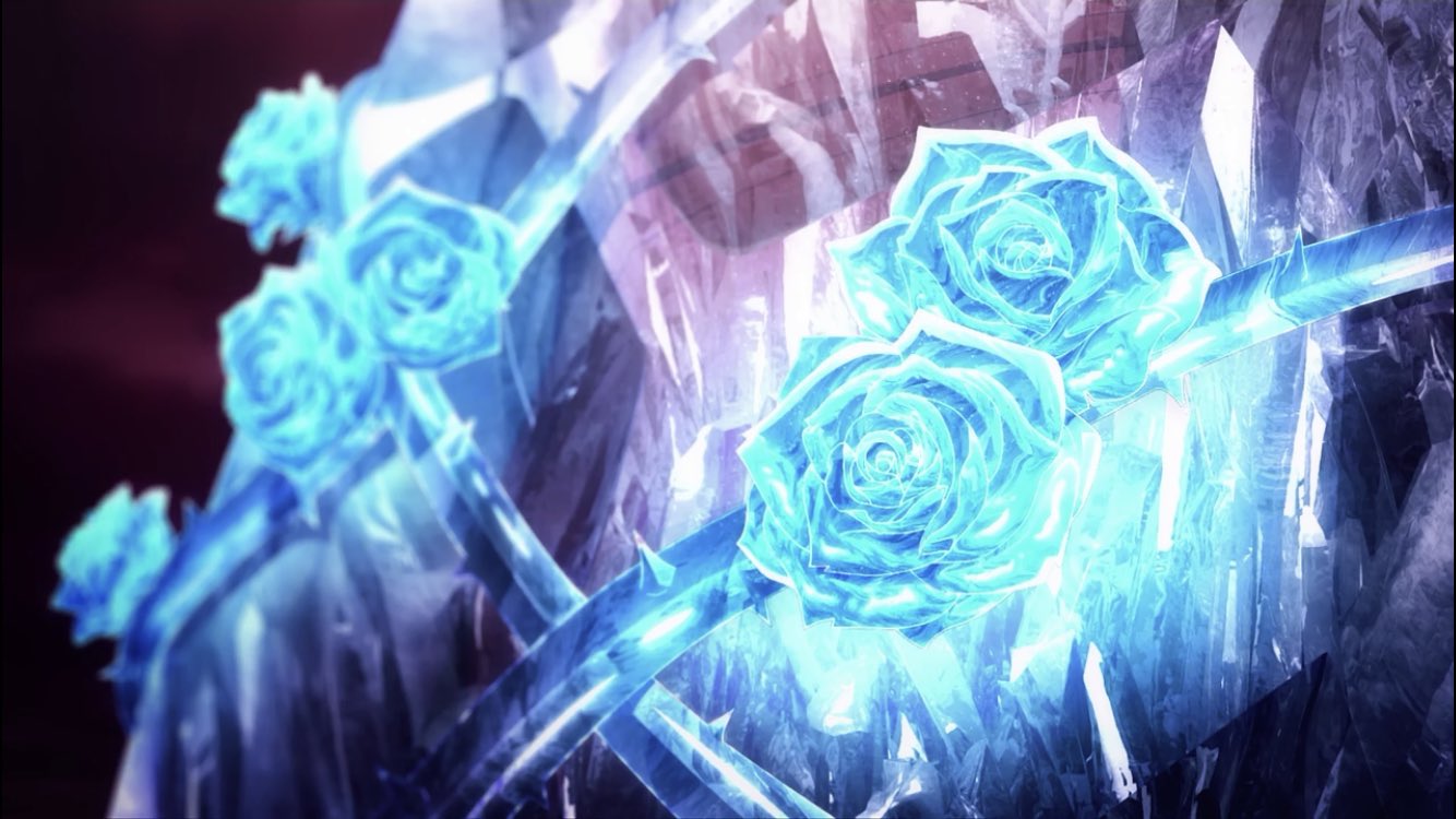 Голубая роза Sword Art online