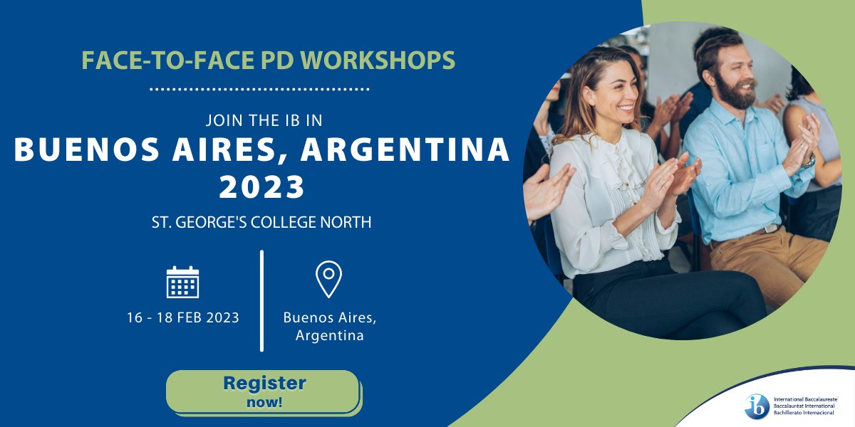 Registration for our face-to-face PD event in Argentina is closing soon! Have you registered yet? Register today! >> bit.ly/3HjP9M9
