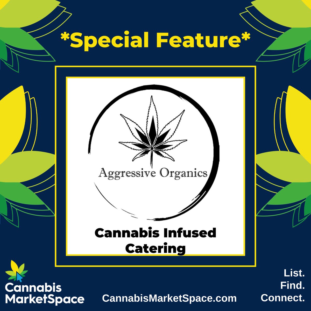 CanaMarketSpace's tweet photo. *** Special Feature ***
Looking to cater a special event &amp; create a memorable experience for your guests? Connect with @AgGrowOrganics today and plan your next #event with style!

#cannabis #CannabisCommunity #420Life #catering #infusedfood #cannabisculture #Foodie #cannabis https://t.co/ivhhnNaFPJ