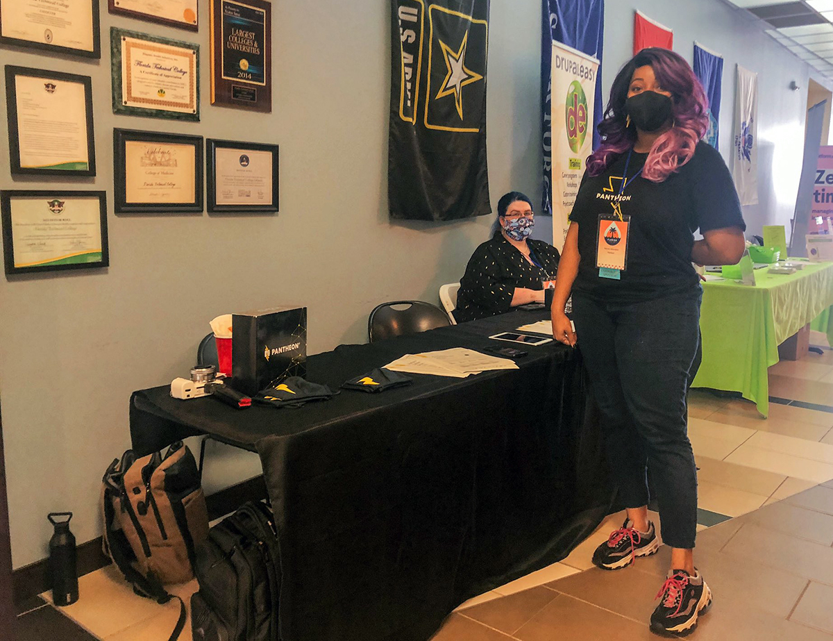 getpantheon's tweet image. The @getpantheon team is gearing up for this year's Florida #DrupalCamp event! 🙌 Join us for three days of fun in the sun in #Orlando, FL as we dive into all things #Drupal. Details here: ow.ly/5vLI50MxcEI #FLDC23