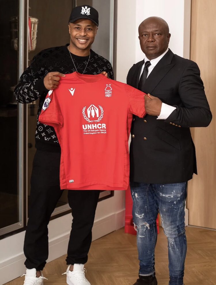 Ghana Black Stars captain Andre Dede Ayew @AyewAndre signs for  Nottingham Forest F.C @NFFC