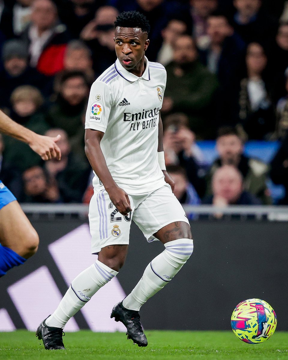 Vinícius Jr. is wearing blackedout boots after ending his 10year