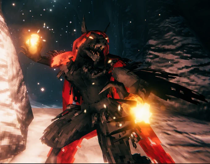 because i havent seen enough of them or see people mention them (at all, really):let me get u a clearer view of the cultists from Valheim ;3  