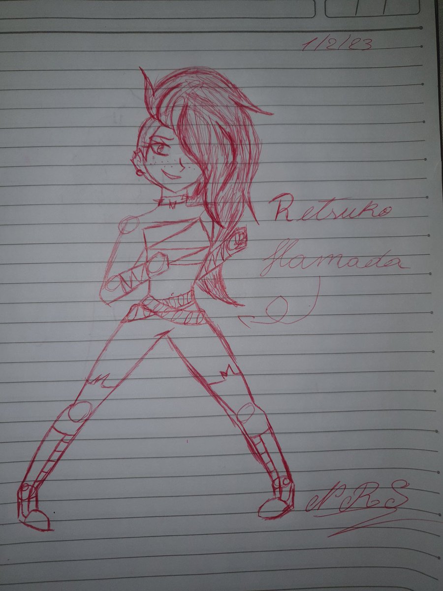 NadyMultifandom's tweet photo. Aquí un dibujo tradicional de Retsuko, me salió un poco feo pero espero que les guste :'3 https://t.co/w7xR89esqQ