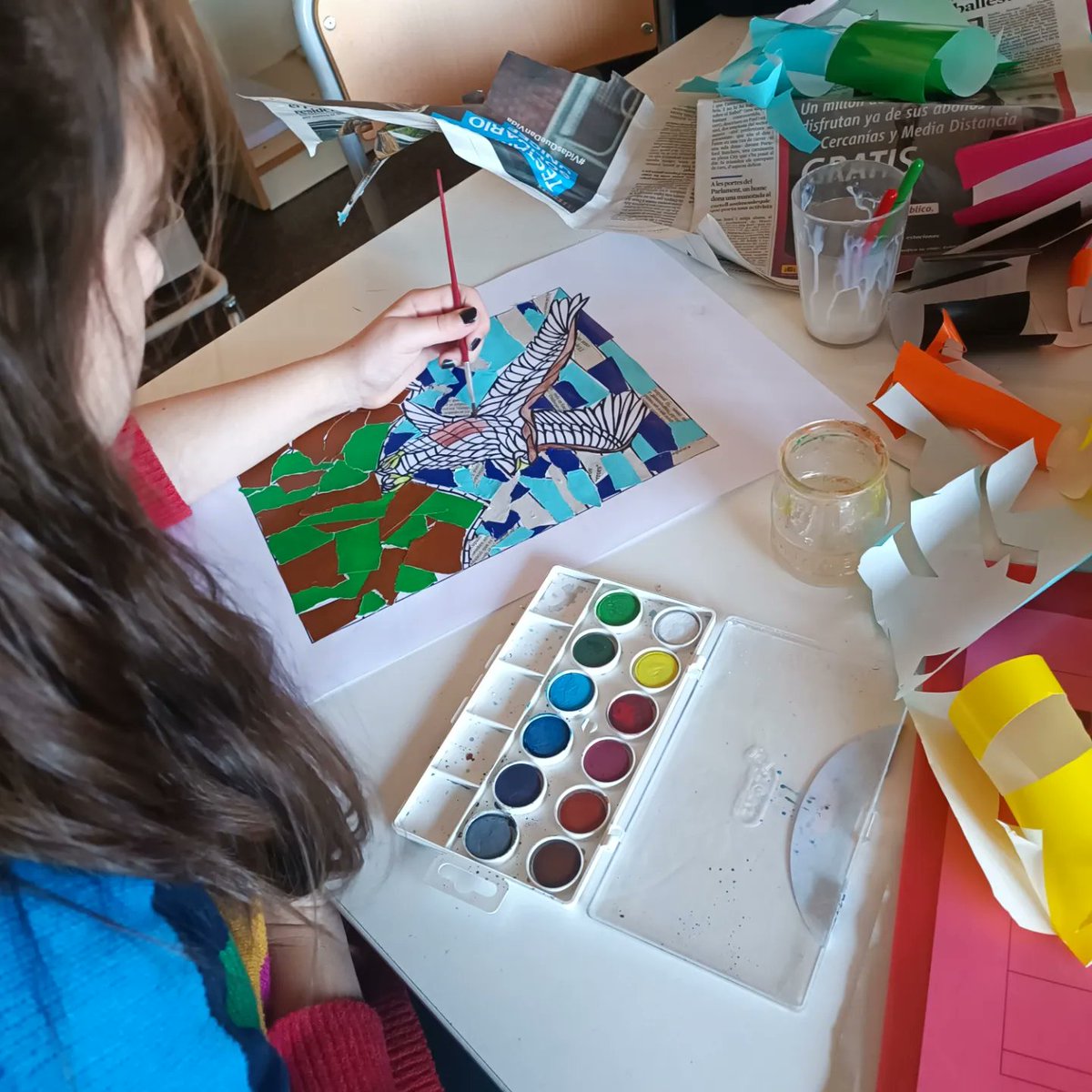 L'art clàssic arriba a la miscel·lània amb propostes ben variades 🎨🖌️
#ciclesuperior #art