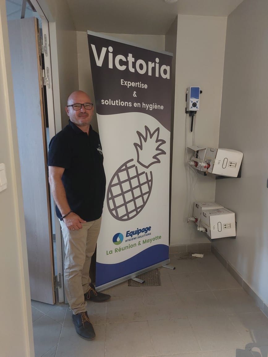 EquipageHygiene's tweet photo. [Actualités de nos adhérents]
Félicitations à notre adhérent #VICTORIA-OI à #LaRéunion et à toutes ses équipes pour son implantation à #Mayotte !
L’aventure continue… https://t.co/RsG0266Ous