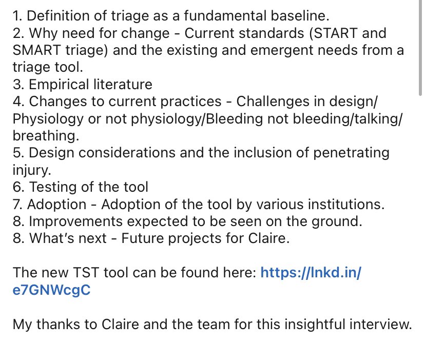TacticalTrauma (@tactrauma) on Twitter photo Podcast with <a href="/ClairePark01/">Claire Park</a> & <a href="/EoinWalker2/">Eoin Walker</a> on the Ten Second Triage #triage #tecc #masscasualty #tacmed #disastermedicine open.spotify.com/episode/4w4AF0⦠#prehospital Podcast with <a href="/ClairePark01/">Claire Park</a> & <a href="/EoinWalker2/">Eoin Walker</a> on the Ten Second Triage #triage #tecc #masscasualty #tacmed #disastermedicine open.spotify.com/episode/4w4AF0⦠#prehospital